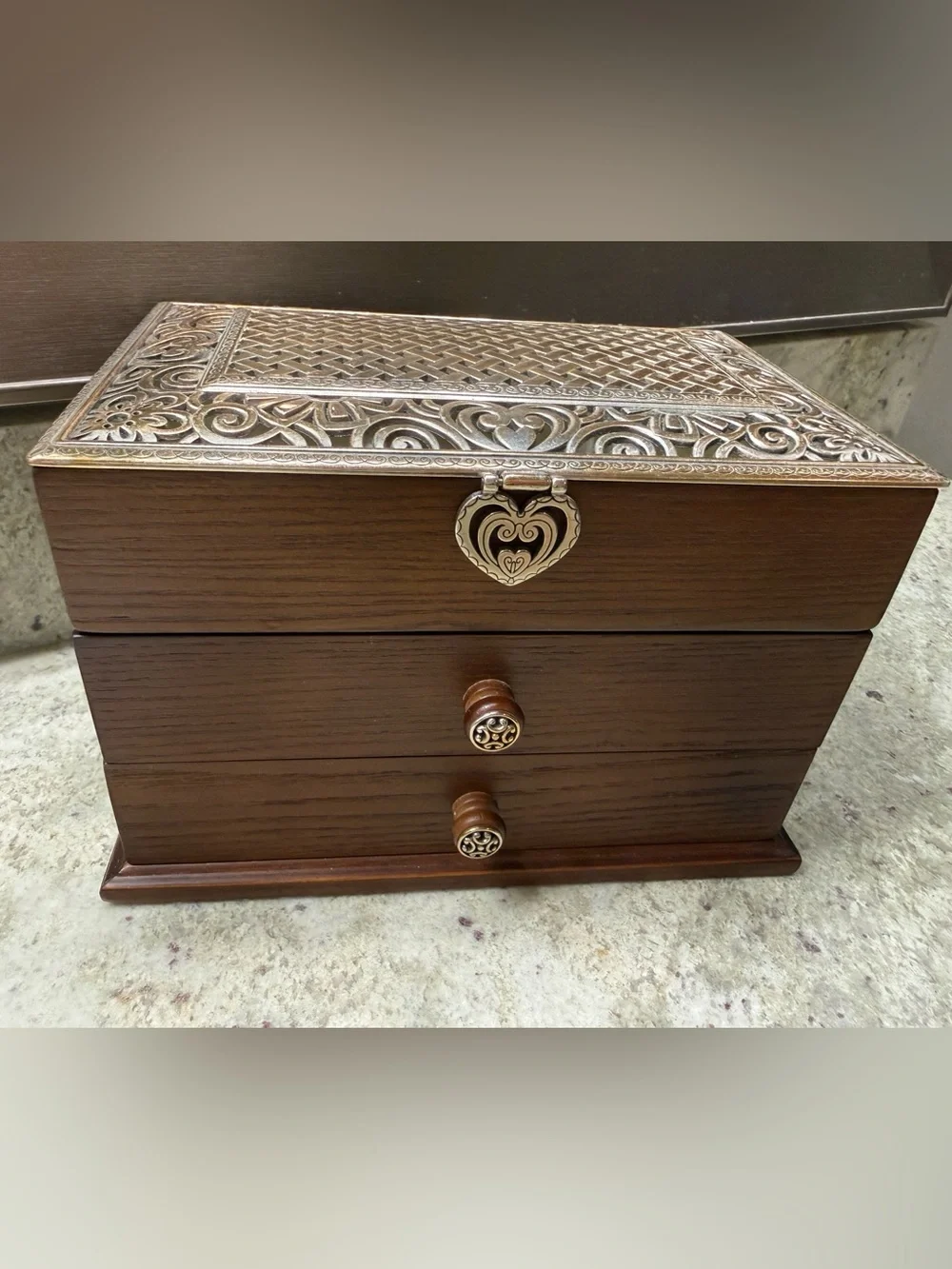 Brighton Lacie Daisy Jewelry Chest
